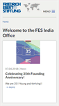 Mobile Screenshot of fes-india.org